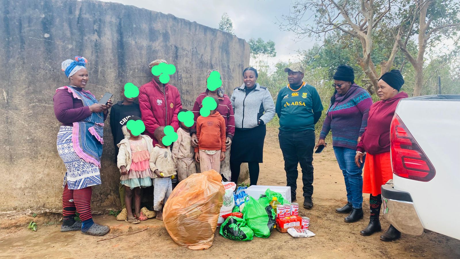 LETCEE Home Visits on Mandela Day